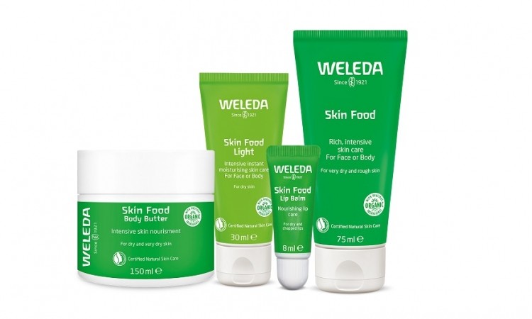 Weleda's Skin Food range at the of naturals and simplicity