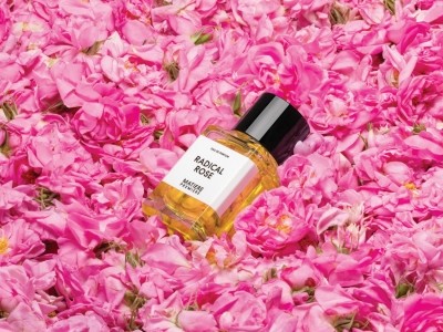 Guichard is the only perfumer in the world to cultivate his own ingredients, namely the Rose centifolia in its Radical Rose scent